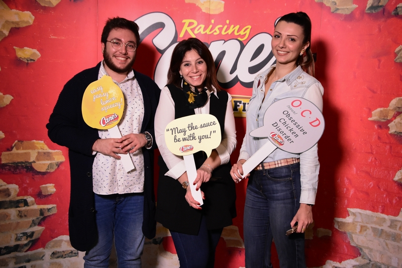 Opening of Raising Cane's